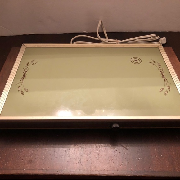 - Vintage Green Warming Pad. - Picture 1 of 3